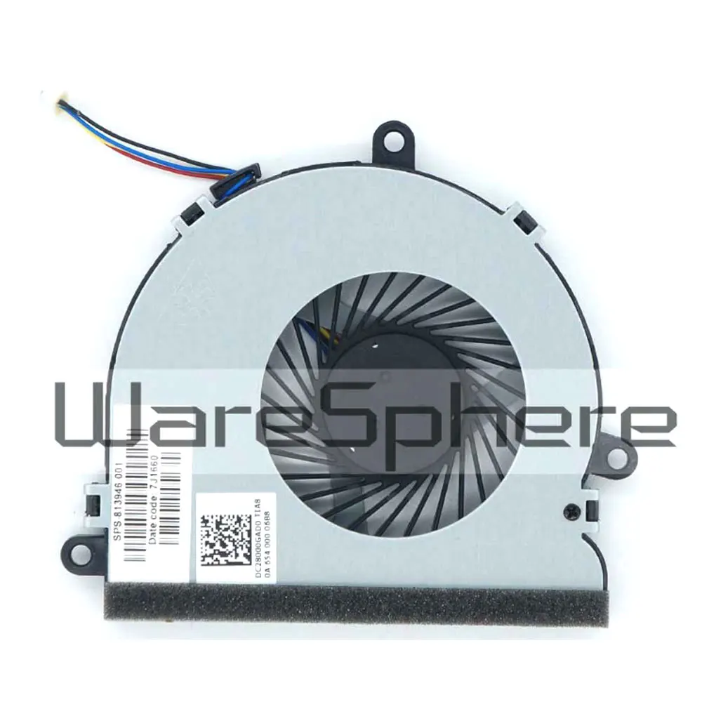 New Cpu Cooling Fan For Hp Pavilion 15ac 15af 250 G4 813946001 Dc28000gad0 Laptop Cooling