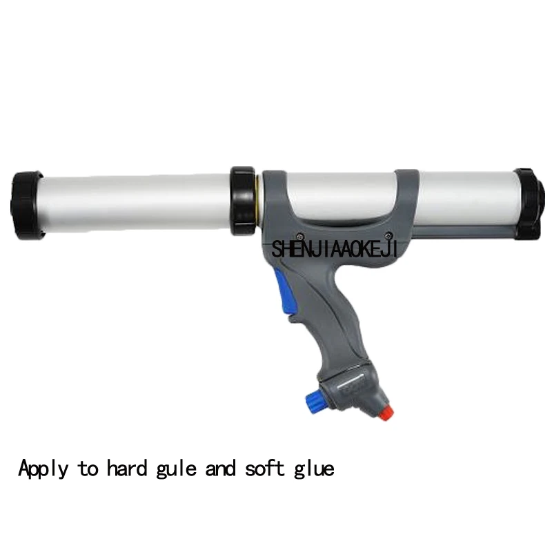 Portable Pneumatic Glue Gun Handheld Multipurpose Type 310ml Soft Glue
