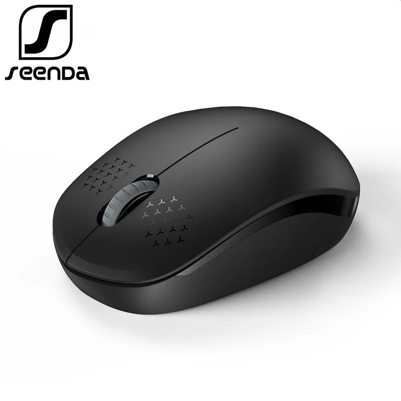 Special Offers SeenDa Silent Wireless Mouse Computer Mouse 2.4Ghz 1600 DPI Ergonomic Noiseless Mause 33021438202