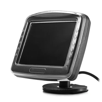 

350 3.5 inch LCD Screen Car Monitor with Video Cable High definition and digital panel, much clearer XQ-75