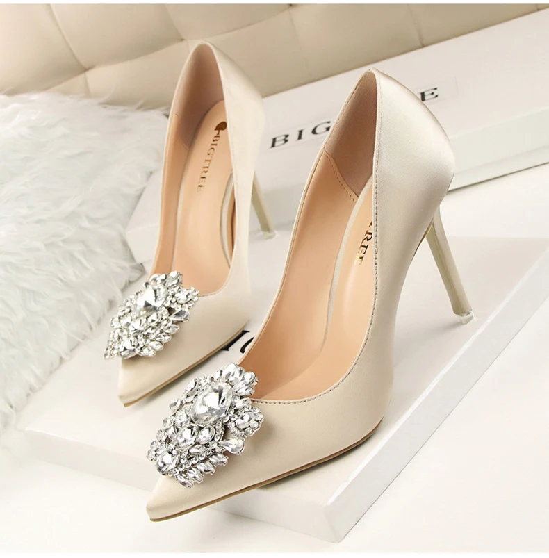 Women's Pumps Shoe Thin Heels' Sexy Women High Heels Shoes Brand Party High Heel Shoes Women Bigtree Office Lady Pumps Shoe New (1)