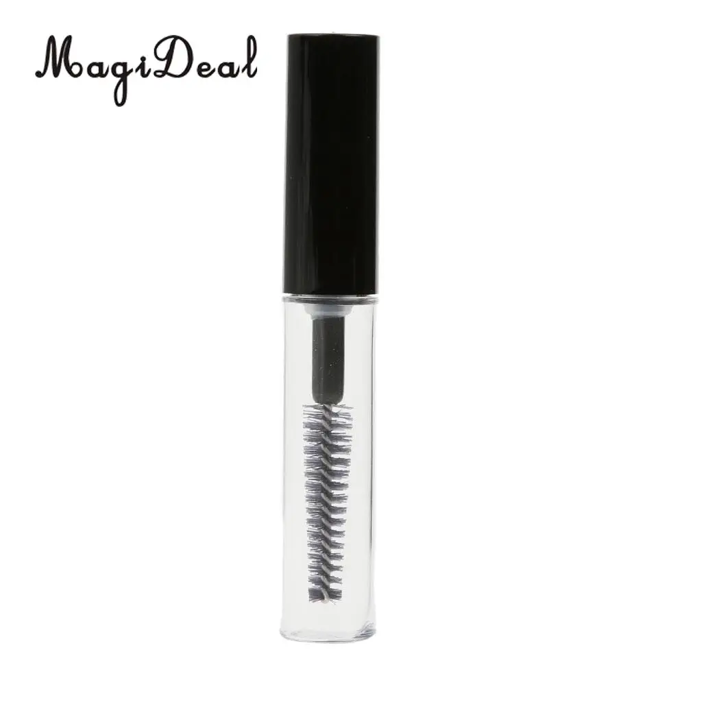 MagiDeal 4ML Plastic Empty Mascara Eyelash Growth Bottle Lip Gloss Liquid Tube Clear High Quanlity