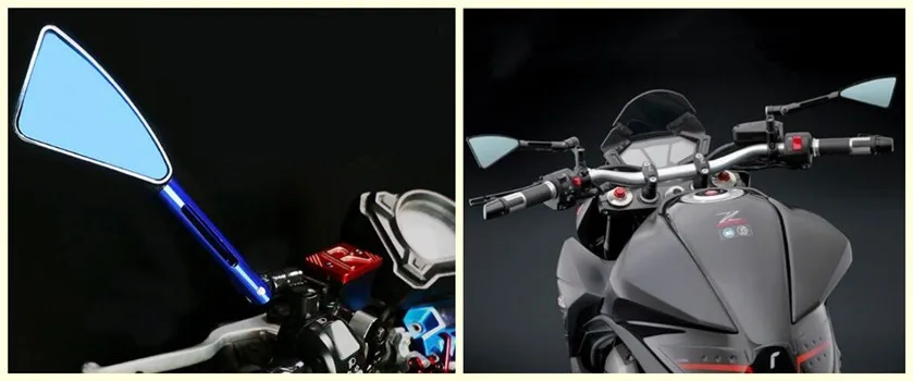 Lateral de Alumínio Tubo de Entrega de Óleo Cnc para Yamaha Ktm com 1 Universal Motos Retrovisor Espelho Suzuki Kawasaki m Combustível Mangueira 7 CNC para yamaha fz6 r6 fz1 r1