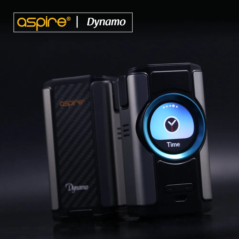 Электронная сигарета Aspire Dynamo 220 Вт Vape Mod fit 510 поддержка резьбы VW VV обход CPS TC TCR Режимы 2 дюйма TFT экран коробка мод