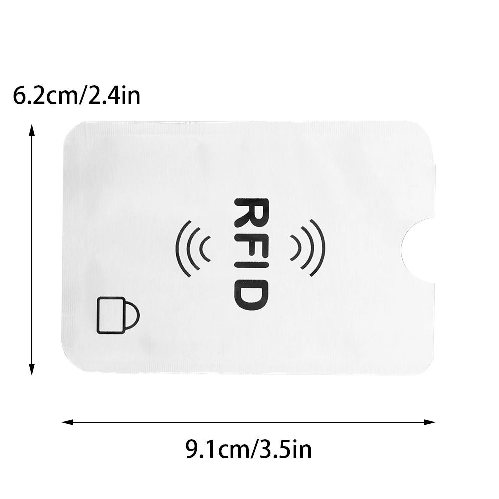 5 шт./упак. Анти-Вор для кредитной карточки RFID ID банковской карты держатель для карт протектор Блокировка Чехол алюминиевый банковских карт из искусственной кожи