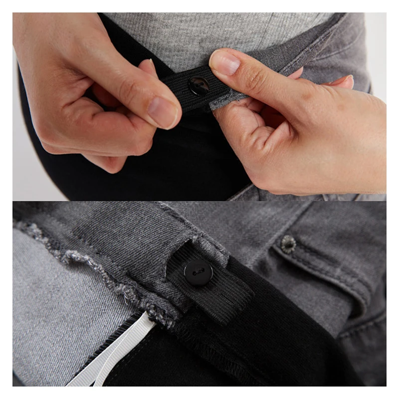 Брюки женские джинсовые для беременных с эффектом эмоции|maternity jeans pants|women maternity