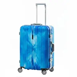 Высокое качество чемодан на колесах из полиуретана Женский 20 дюймов маленький чемодан, Универсальный колеса интернат шасси, сечение