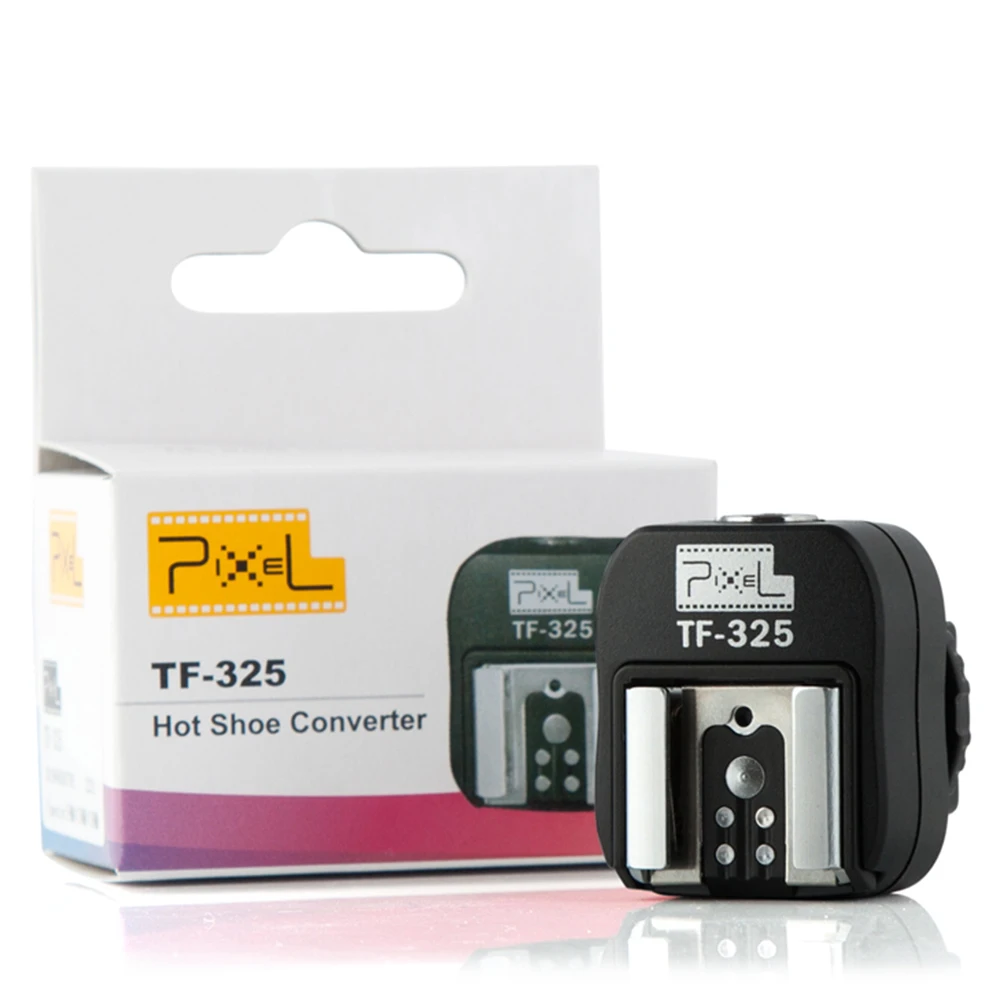 Pixel TF-325 адаптер вспышки Горячий башмак конвертер для sony A65 A37 A77 A57 A100 A200 камера для Canon Nikon YN560III YN560IV JY-680A