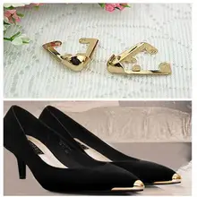 6 шт./лот) Новая женская обувь фронтальный ремонт повреждений носовой машинки для подрезания живой металлическая крышка обслуживание носок аксессуары для обуви