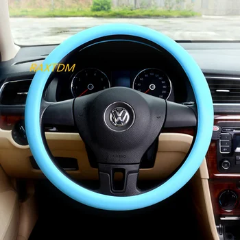 

Hot Sales high quality 100% silicone rubber automobile car steering wheel cover