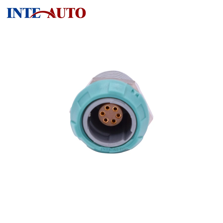 

Plastic medical wire socket 6 pins round connector, ZKG.M0.6GL.LG,Solder Contacts,Rohs certified