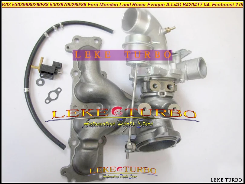 Turbo K03 53039700260 53039700288 LR031510 1682133 1687963 For Ford Mondeo for Land Rover Evoque 2.0L AJ-i4D B4204T7 Ecoboos 04- (4)