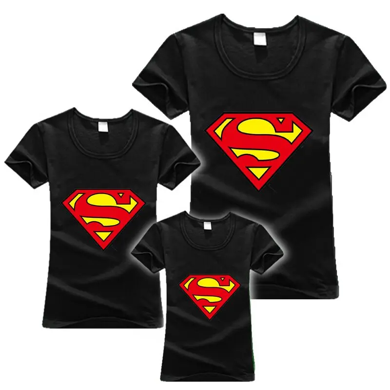 

Family T shirts Quality Cotton Summer Style Matching Mother and Daughter Father and Son Clothes Mommy and Me Clothes