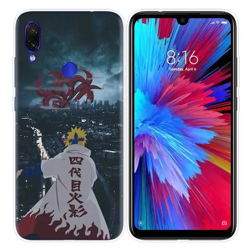 Чехол аниме Наруто для Xiao mi Red mi Note 7 8T 7S K20 8A S2 6 6A 7A 5 Pro mi Play 9T A1 A2 8 Lite Poco F1 силиконовый чехол для телефона