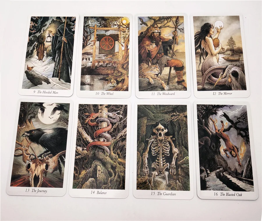 Magic Wild Wood Tarot Cards Board Game Read Fate Tarot Deck Family Entertainment Card Game Kids Toys 78 cards/set