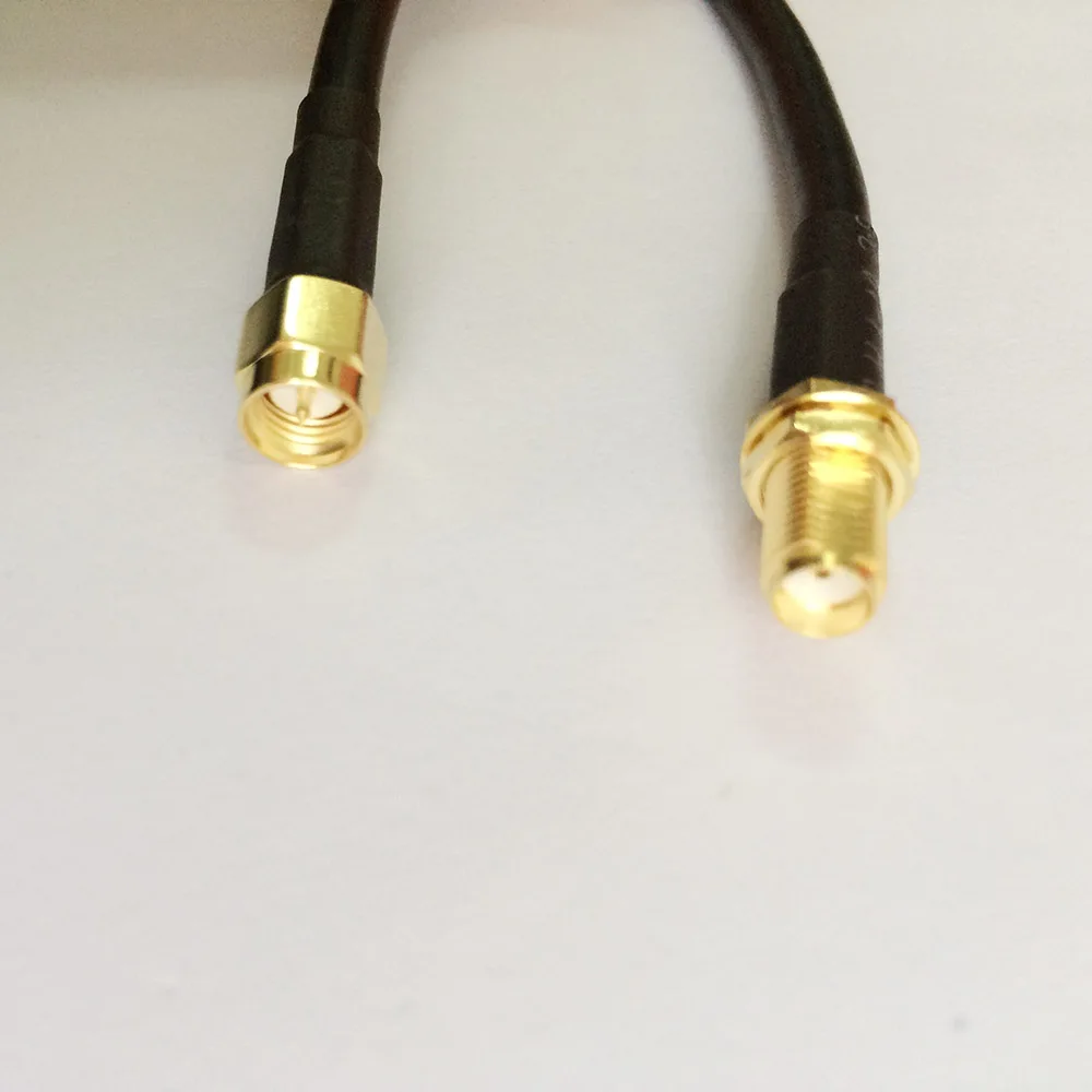 

ALLISHOP New Arrival Free shipping RG58 SMA Male to SMA Female Connector WIFI 10M External Extension Cable