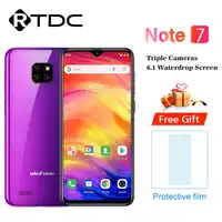 Ulefone Note 7 Smartphone 3500mAh 19:9 Quad Core 6.1'' Waterdrop Screen 1GB RAM 16GB ROM WCDMA Android 8.1 Mobile phone