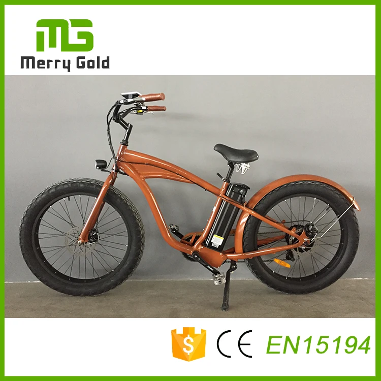 New Design 48V 500W  13Ah Samsung cell Li Battery Electric Bicycle Bike Merry Gold Hummer 2.0 Ebike with CE Approved (8)