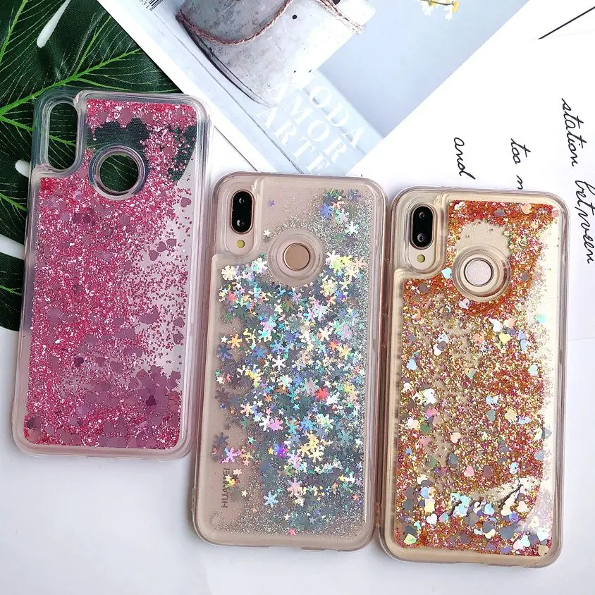 

Xiaomi Redmi Note 5 Case Funda Glitter Sequin Liquid Quicksand Silicone Covers for etui Xiaomi Redmi Note 5 Pro Xiomi Phone Case