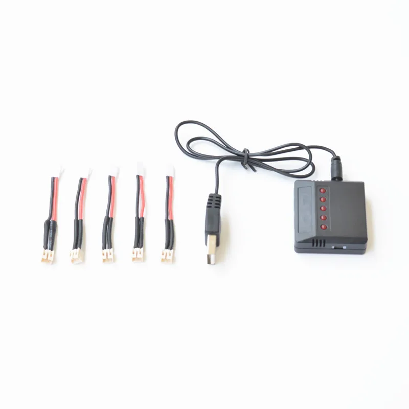 

JJRC H36 Mini Rc drone 150Mah Li-po Battery Connected Cable Wiring And 5 in 1 charger spare parts