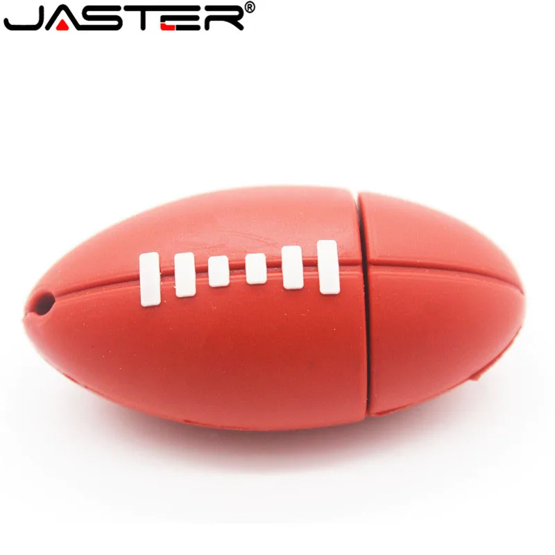 JASTER Американский мини-футбол USB флэш-накопитель мяч для спорта регби мультфильм