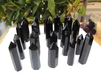 

25 NATURAL OBSIDIAN POLISHED CRYSTAL POINT HEALING