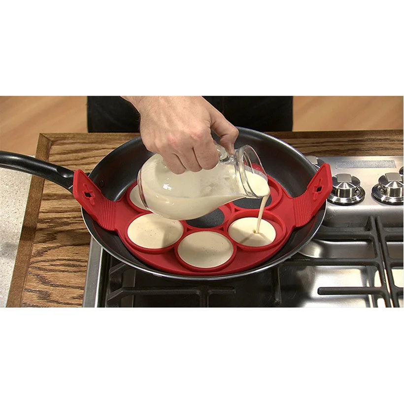Новая антипригарная сковорода для блинов, для завтрака, яичный омлет, инструменты для выпечки для идеальных блинов, блинница