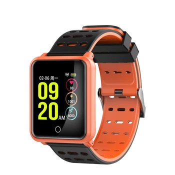 

TimeOwner N88 Smart Watch Color Screen IP68 Waterproof Heart Rate Blood Pressure Monitor Replaceable Bracelet For Android IOS