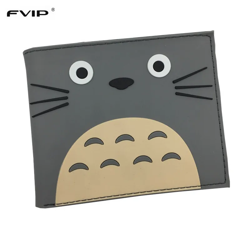 

Free Shipping PVC Wallet Attack on Titan/Totoro/OW/One Piece/Harry Potter/The Witcher 3 Cartoon Wallets with Card Holder