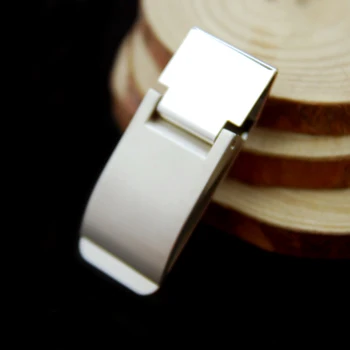 

Hot Sale Stainless Steel Silver Color Slim Money Clip Purse Wallet Credit Card ID Holder Men Fashion Travel Accessory