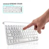 Impermeable portátil teclado pegatinas español/inglés/ruso/francés alemán/Árabe/coreano/japonés/hebreo/Tailandés diseño de teclado ► Foto 3/6