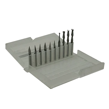 

14 pcs 3.175 mm milling bits Drilling Tool bits Cutter Carving Knife for PVC,Wood,Acryl ,MDF,ABS Material Cutting