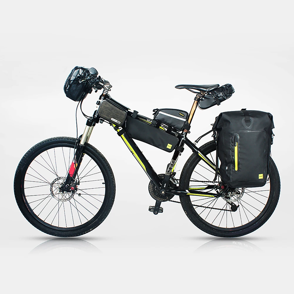 25л Водонепроницаемая велосипедная задняя стойка, сумка, велосипедная сумка на заднее сиденье, сумка на плечо, Аксессуары для велосипеда, чехол для велосипеда