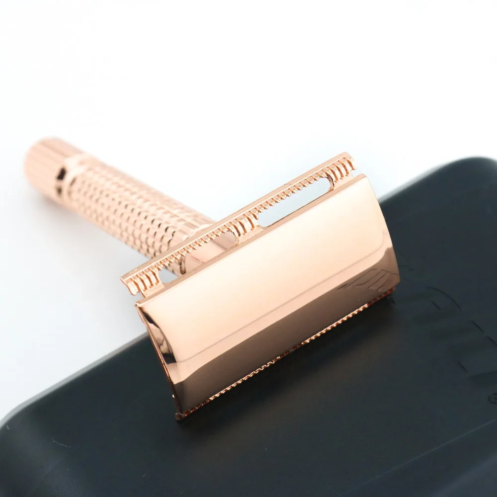 

BAILI Double Edge Safety Razor Golden safety razor Alloy razor come with retail box 10SETS/LOT NEW