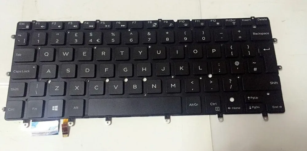 Клавиатура для Dell XPS 13 9343 9350 9550 Испанский/латинский Испаноязычный/США/Великобритания/ирландский/немецкий/австрийский/швейцарский