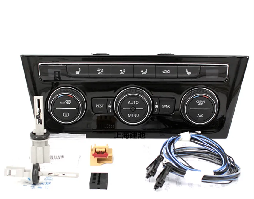 Обновленная панель управления климат-контролем, комплект автоматической панели кондиционирования воздуха VW MQB Golf 7 PASSAT B8L Touran L Tiguan L Octavia