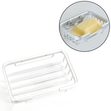 Космический алюминиевый сплав настенный держатель для душа и ванной для хранения мыла стойка тарелка квадратная корзина кухонные аксессуары для ванной комнаты