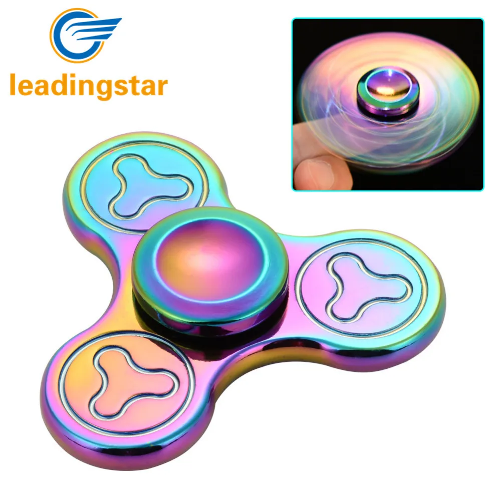 

LeadingStar Adult/Kids Triangle Fidget spinner Toy Stress Anxiety Autism ADHD Relief Fingertip Gyro High Speed for Autism ADD