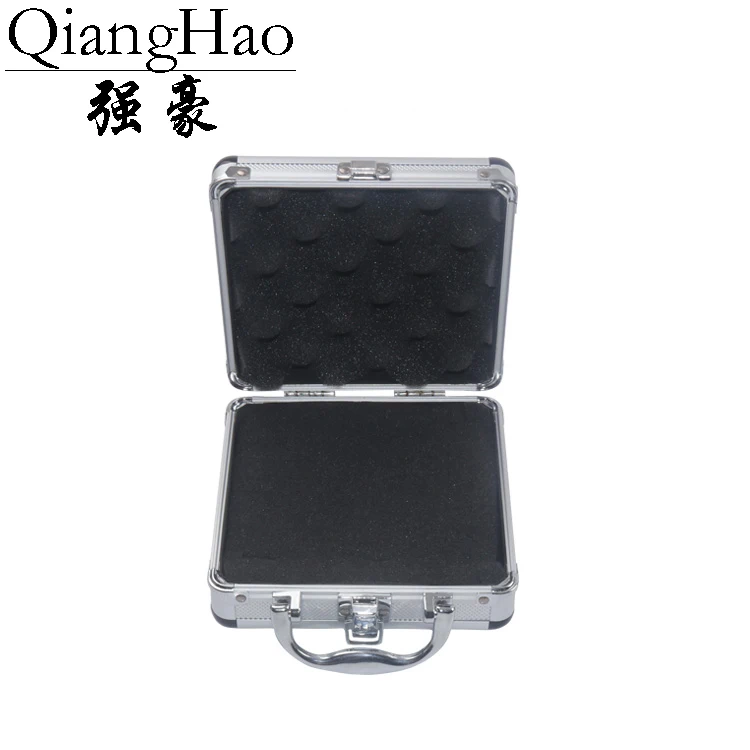 

Aluminum alloy portable password toolbox document file makeup storage organizer confidential mobile cash safety box flight case