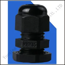 Кабельный соединитель M16* 1,5 M18 M20 M22 M25 PA нейлон сальник охраны окружающей среды водонепроницаемый пластиковая фиксированная насадка с изоляцией