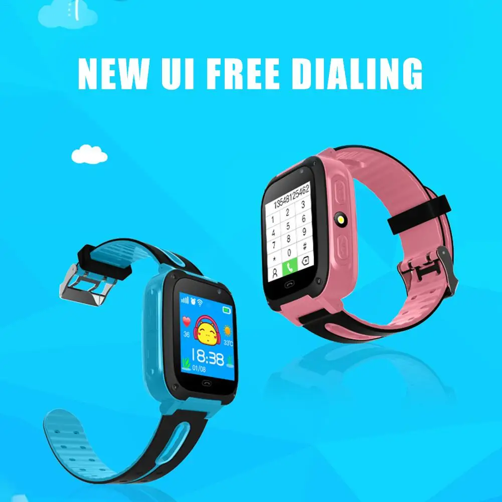 

Waterproof 2019 Smart Watch Micro SIM Card Call Tracker Child Camera Anti-lost Position Alarm Smart Watch
