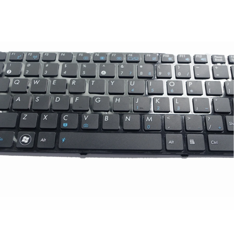 GZEELE! Английский США клавиатура для ASUS B43 B43E B43F B43J B43S A42 A83S K43B K43E K43S UL30VT UL80 ноутбука черная рамка