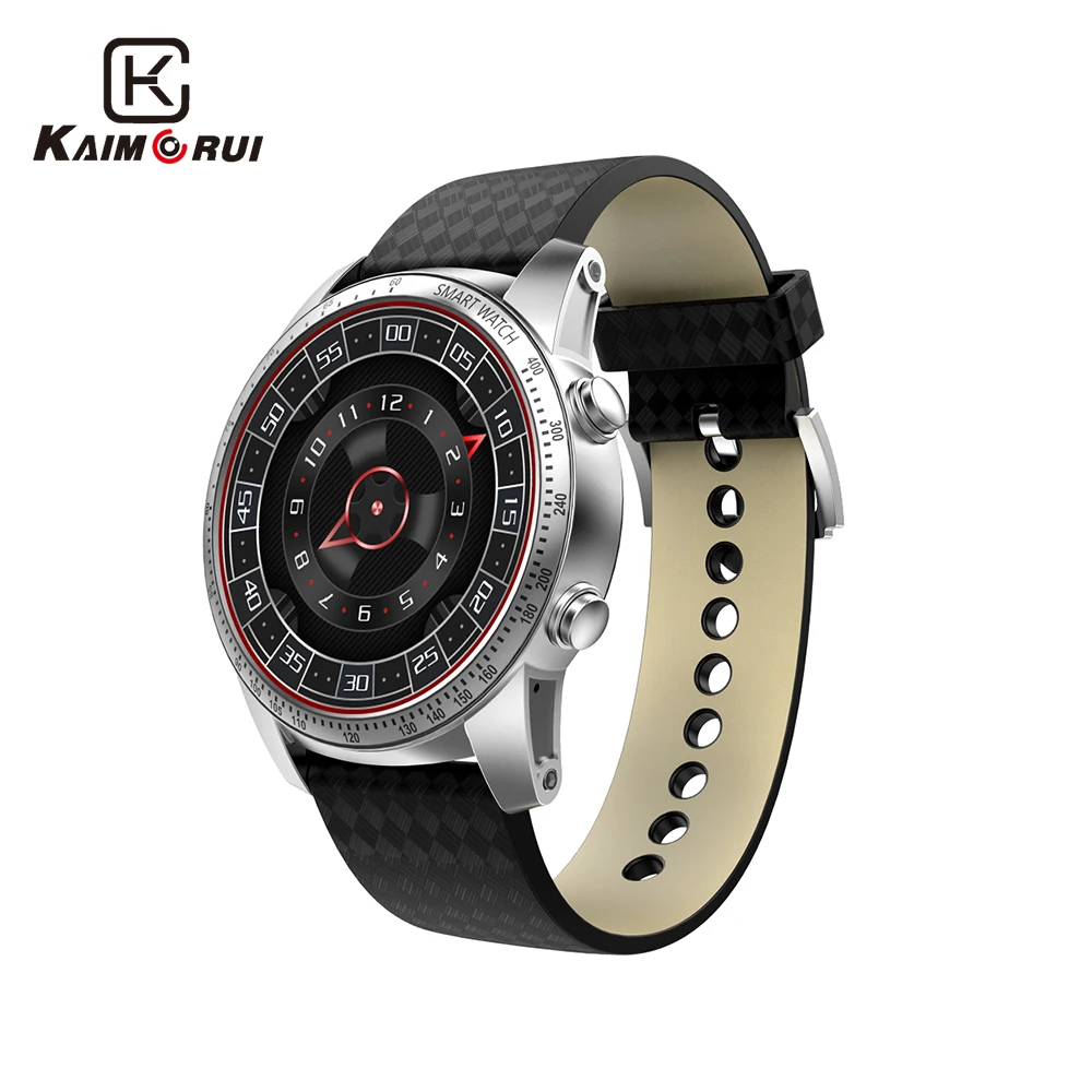 

Kaimorui Smart Watch Android 5.1 MTK658 Quad Core 512MB+8GB Men Smartwatch Bluetooth Watch SIM GPS WiFi Call Reminder Wristwatch