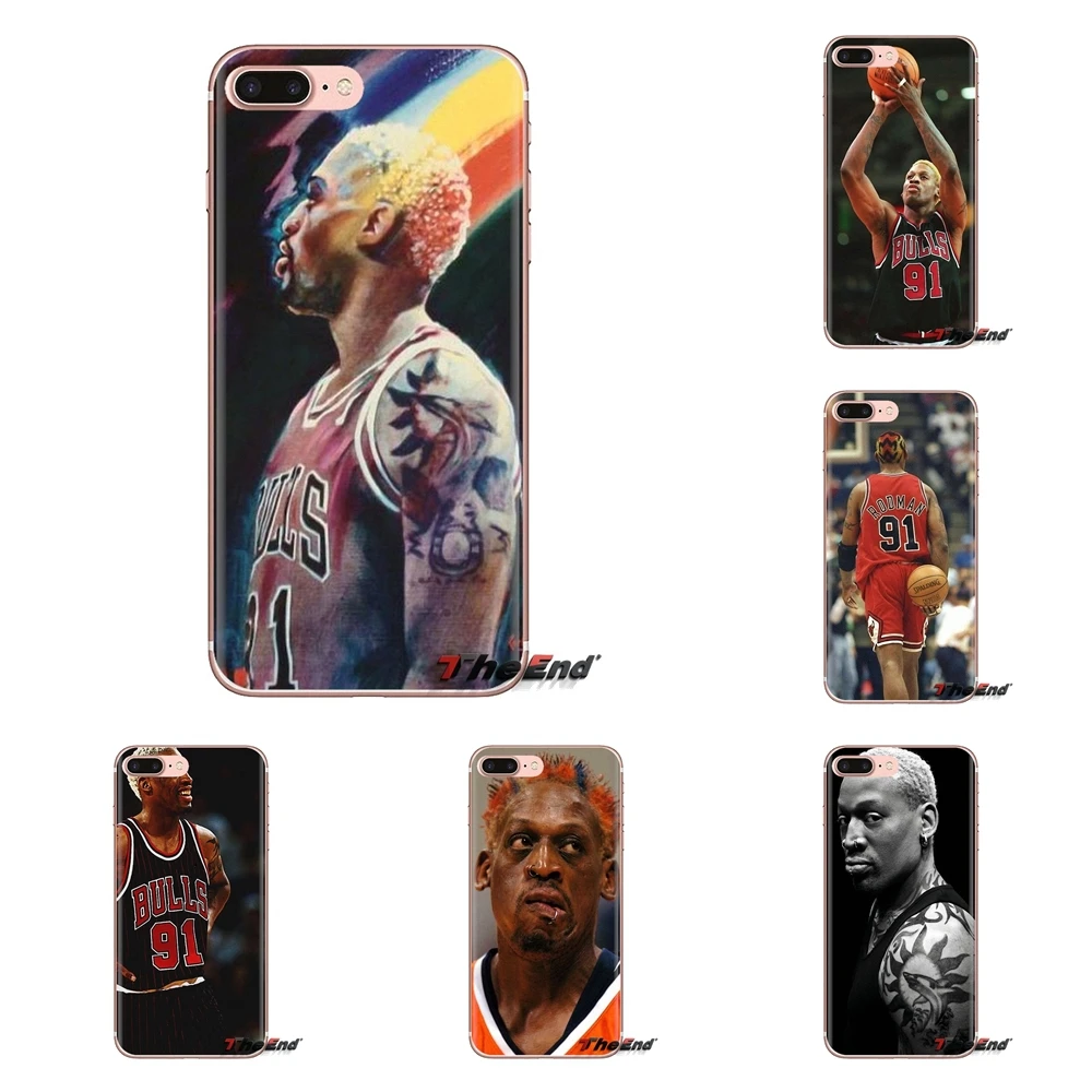 

For Huawei Mate Honor 4C 5C 5X 6X 7 7A 7C 8 9 10 8C 8X 20 Lite Pro Dennis Rodman Basketball Star Sports Silicone Phone Cover Bag