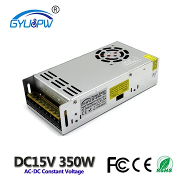 

Power Supply DC15V 23.3A 350W Switching Power Source Transformer 110V 220V AC to DC15v Led Driver For Led Module sign Light CCTV