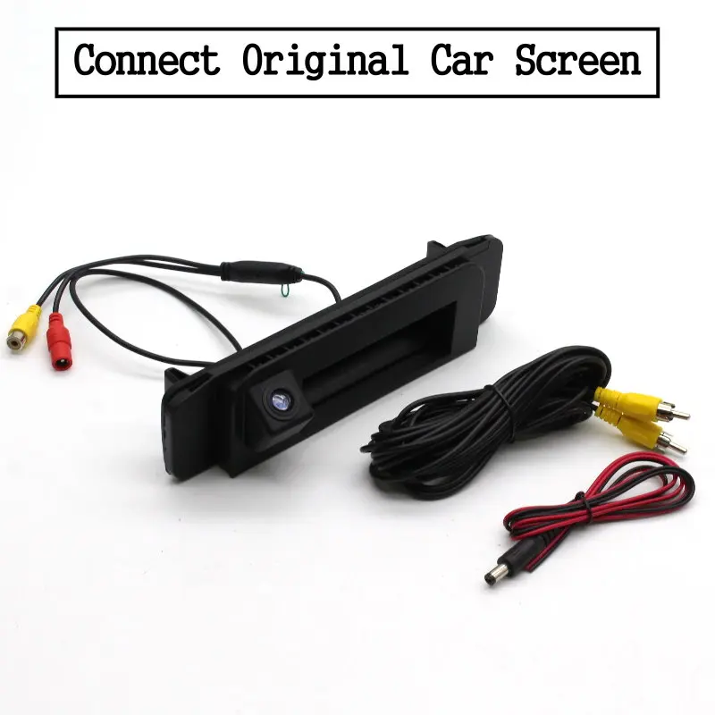 Front Rear View Cam For Mercedes Benz C W204 2011~ Adapter Original Screen upgrade Display backup Camera Decoder