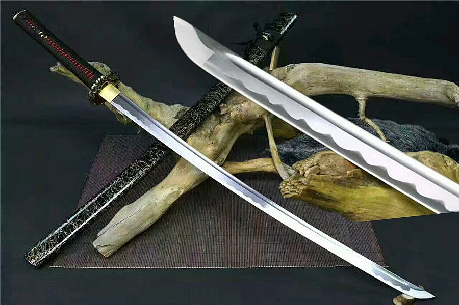 HandMade New Japanese Sword Samurai Katana Sharp Groove 1075 Carbon