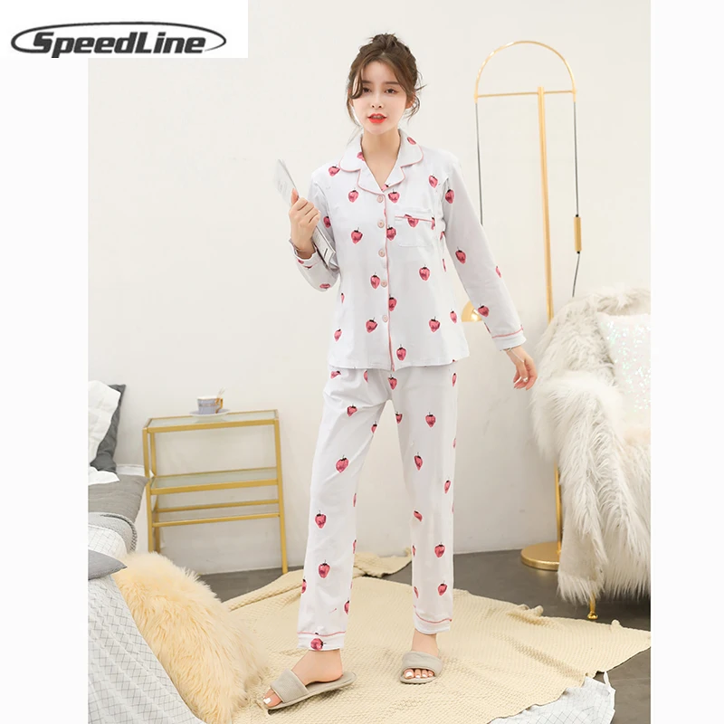 

Speedline Pajama Lactancia Suit for Breastfeeding Women Pregnant Pajamas Set for Pregnant Women Maternity Nursing Nightwear