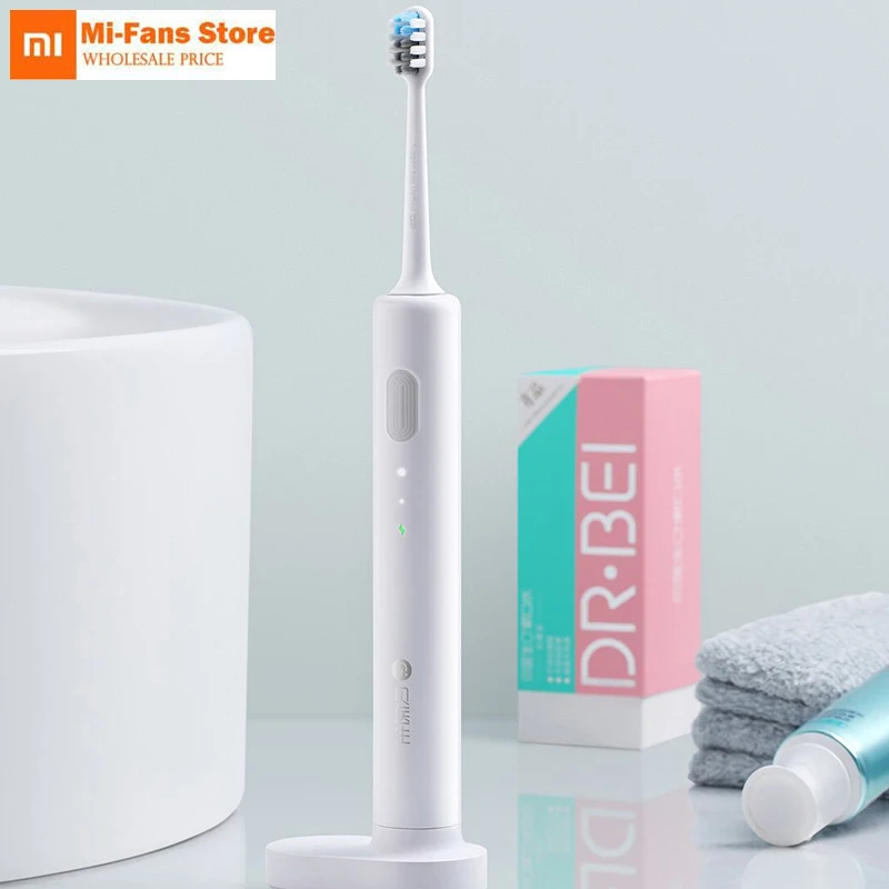 Xiaomi Doctor B электрическая зубная щетка звуковые волны умная ультразвуковая отбеливающая Водонепроницаемая беспроводная зарядка дорожная коробка