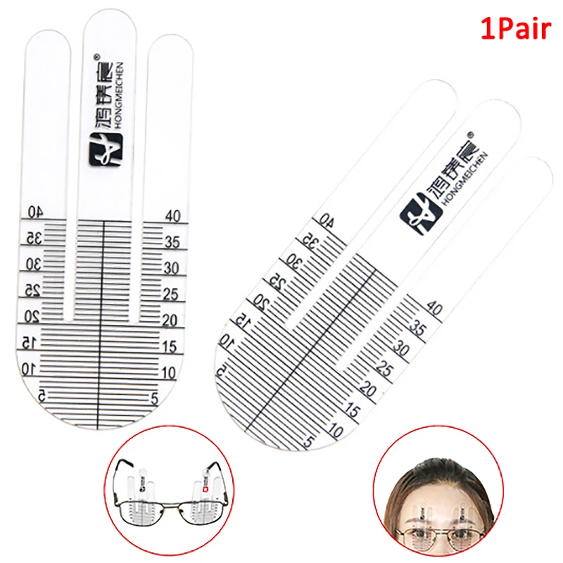 

1 Pair Optical PH Ruler Pupil Height Meter Optometry PH Test Eye Ophthalmic Tool